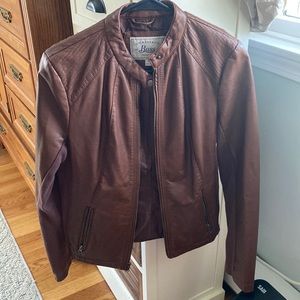 Bass Faux leather jacket